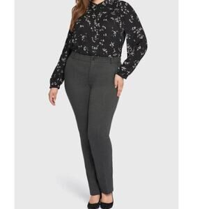 NYDJ Sculpt-Her Classic Ponte Trouser Pant Size 14W